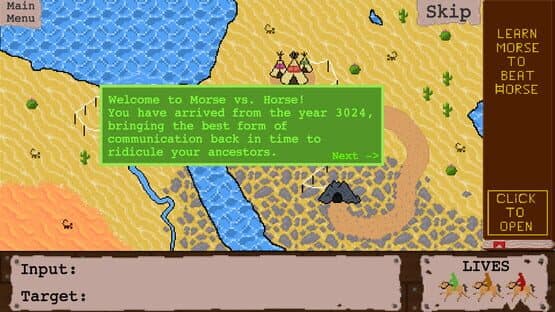 Morse vs. Horse — screenshot 1