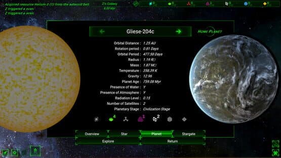 Galactic Simulator2: Stargate — screenshot 1