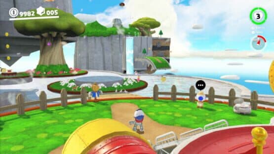 Super Mario Odyssey: Fluffy Bluff Kingdom — screenshot 1