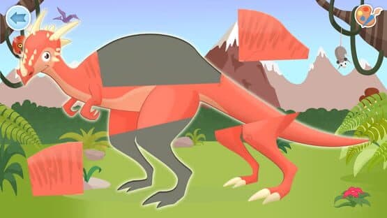 Puzzles & Colors: Games for Kids - Dinosaurs — screenshot 1