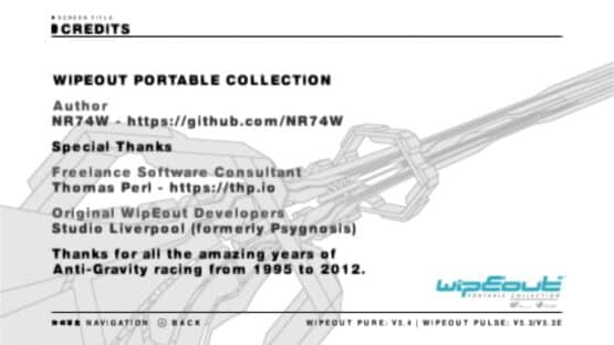 Wipeout Portable Collection — screenshot 2