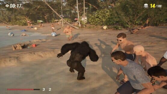 Gorilla Vs 100 Men — screenshot 2