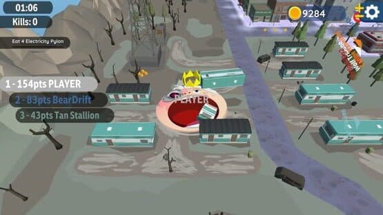 Hole io: Apocalypse DLC — screenshot 1