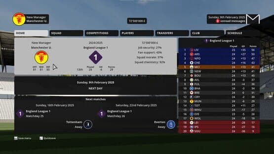 Football Career Mode 26 — screenshot 1