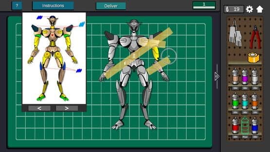 Mech Assembler: Model Kit Builder Simulator — screenshot 1