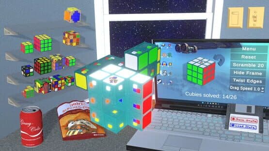 Glow Cubes — screenshot 2