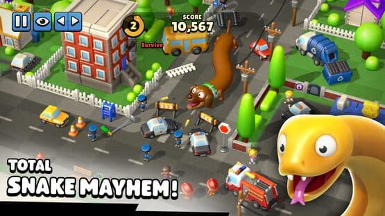 Hissy Fit: Make Snake Break — screenshot 1