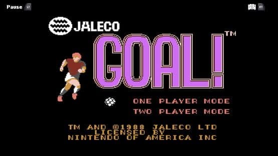 Jaleco Sports: Goal! — screenshot 1
