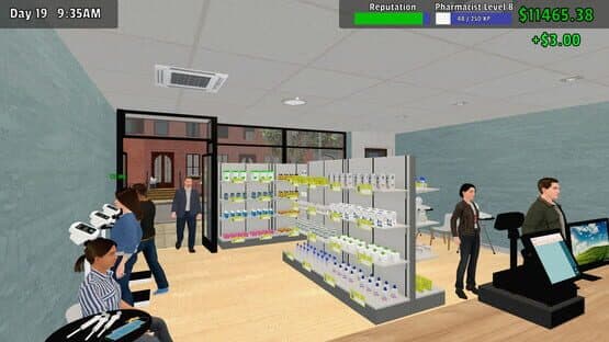 Pharmacy Management Simulator — screenshot 1