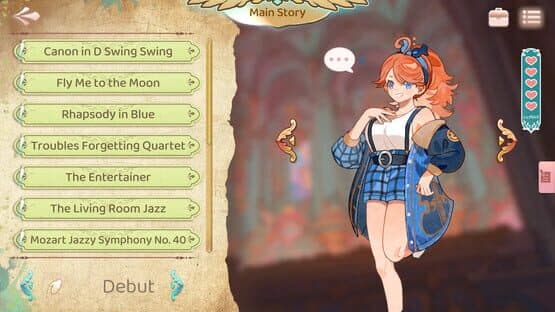 Concerto on White: Cajon Story — screenshot 1