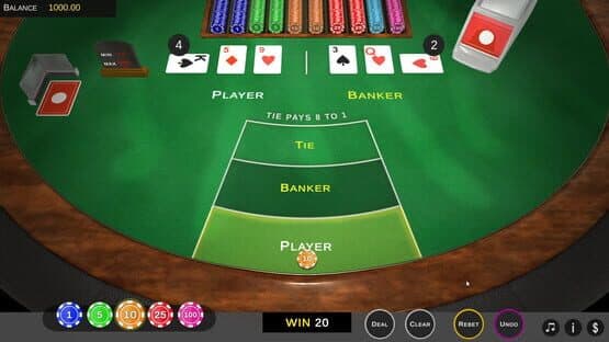 Baccarat — screenshot 2