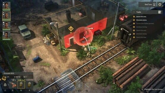 Future War Tactics: SOF vs. Alien Invasion - Turn-based Strategy — screenshot 2