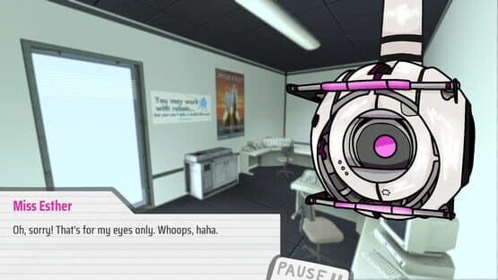 Aperture Dating Simulator — screenshot 2