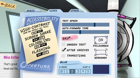 Aperture Dating Simulator — screenshot 5