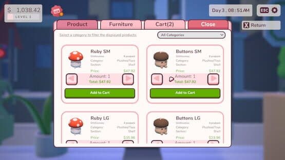 Plush Shop Simulator — screenshot 2