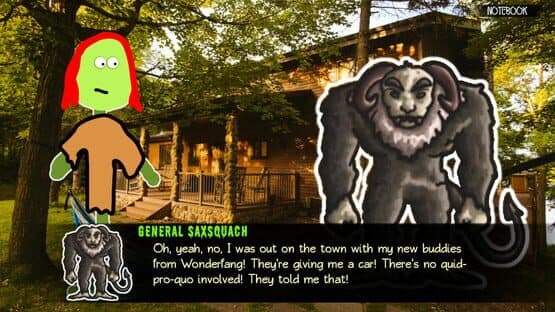 Last Summer at Camp Apocalypse Blood: 101 Ways to Not Capture Bigfoot — screenshot 3