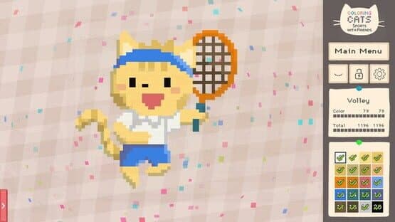 Coloring Cats: Sports With Friends — screenshot 2