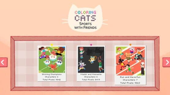 Coloring Cats: Sports With Friends — screenshot 3