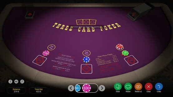 3 Card Poker — screenshot 1