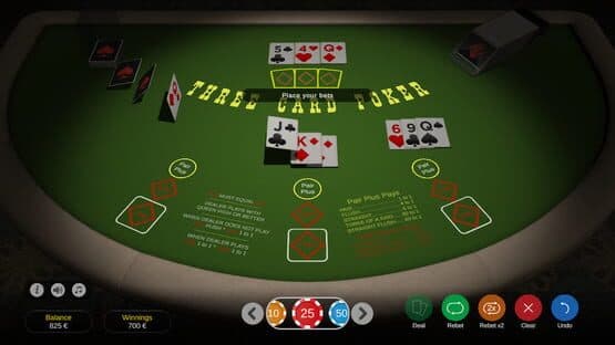 3 Card Poker — screenshot 2
