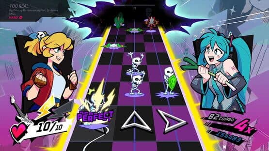 Rift of the NecroDancer: Hatsune Miku - "Too Real" — screenshot 1