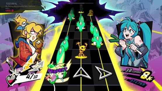 Rift of the NecroDancer: Hatsune Miku - "Too Real" — screenshot 3
