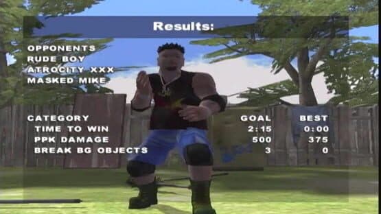 Backyard Wrestling: Don't Try This at Home — screenshot 3
