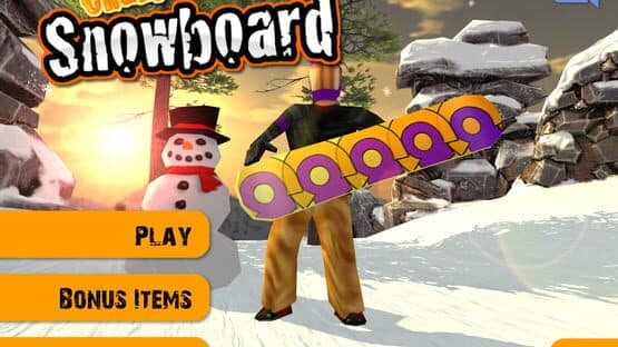 Crazy Snowboard — screenshot 1