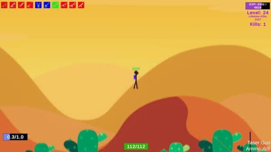 Stick Figure Combat: Jetpack Large — screenshot 3