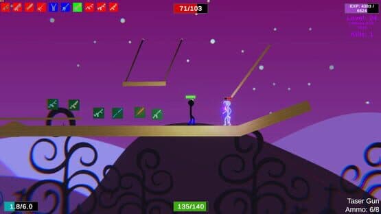 Stick Figure Combat: Legplates Large — screenshot 3