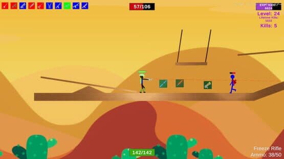 Stick Figure Combat: Elemental Rifle Pack — screenshot 3
