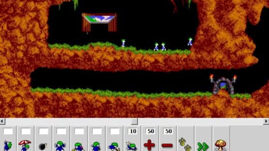 DHTML Lemmings — screenshot 1