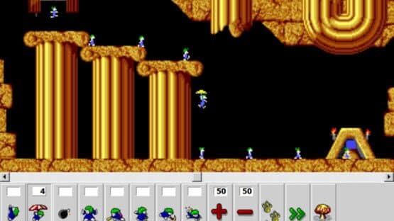 DHTML Lemmings — screenshot 3