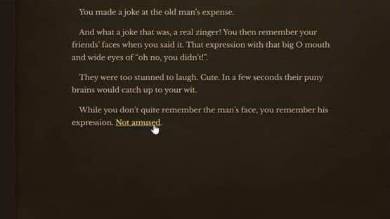 The Wizard’s Beans Or: A Short Period of Unplanned Internment — screenshot 2