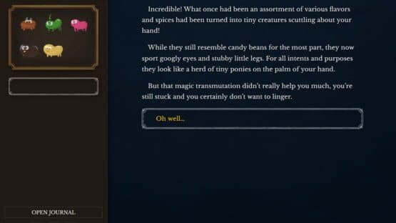 The Wizard’s Beans Or: A Short Period of Unplanned Internment — screenshot 4