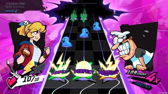 Rift of the NecroDancer: Pizza Tower - "It's Pizza Time!" — screenshot 1