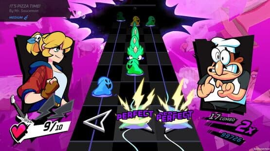 Rift of the NecroDancer: Pizza Tower - "It's Pizza Time!" — screenshot 2