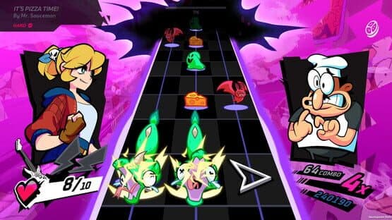 Rift of the NecroDancer: Pizza Tower - "It's Pizza Time!" — screenshot 3