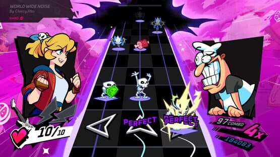 Rift of the NecroDancer: Pizza Tower - "World Wide Noise" — screenshot 1