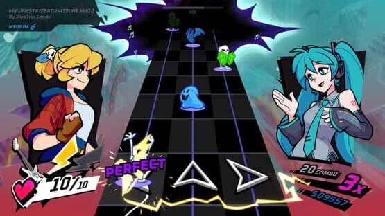 Rift of the NecroDancer: Hatsune Miku - "MikuFiesta" — screenshot 2