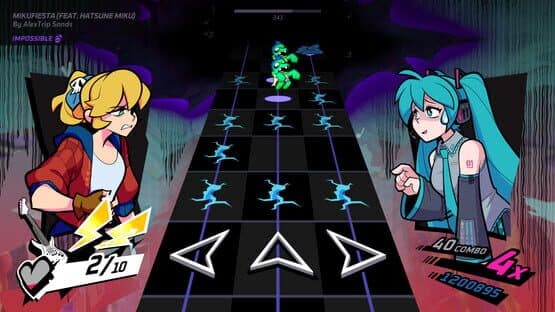 Rift of the NecroDancer: Hatsune Miku - "MikuFiesta" — screenshot 3