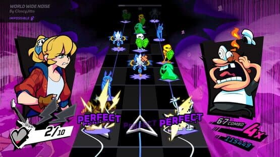 Rift of the NecroDancer: Pizza Tower - "World Wide Noise" — screenshot 4