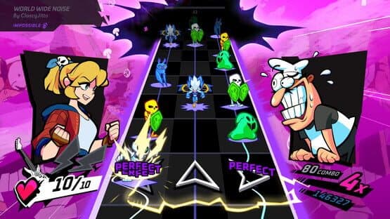 Rift of the NecroDancer: Pizza Tower - "World Wide Noise" — screenshot 5