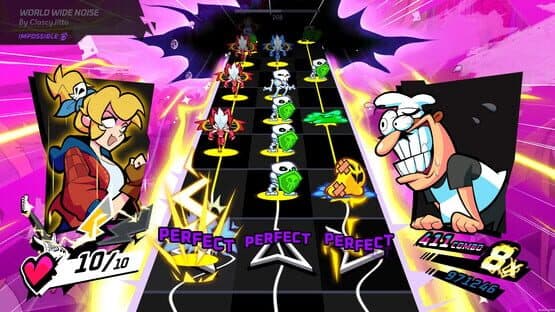 Rift of the NecroDancer: Pizza Tower - "World Wide Noise" — screenshot 6