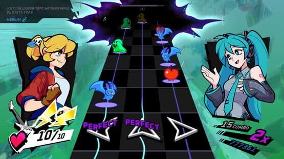 Rift of the NecroDancer: Hatsune Miku - "Just 1dB Louder" — screenshot 2