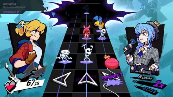 Rift of the NecroDancer: hololive - "Bibbidiba" — screenshot 2