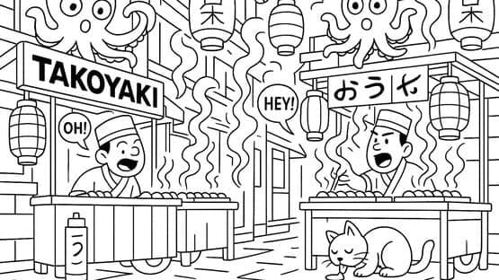 100 Cats Lost in Japan Find & Color — screenshot 4