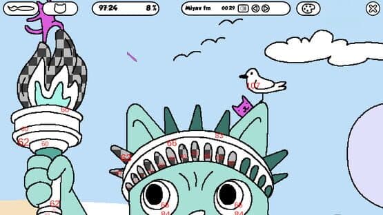 100 Cats Lost in Usa Find & Color — screenshot 4