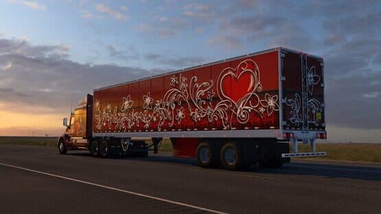 American Truck Simulator: Valentine's Paint Jobs Pack — screenshot 2