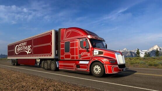 American Truck Simulator: Christmas Paint Jobs Pack — screenshot 1